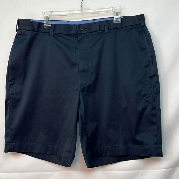 Brooks Brothers Navy Blue Light Weight Advantage Chino Shorts size 38 - Picture 1 of 12